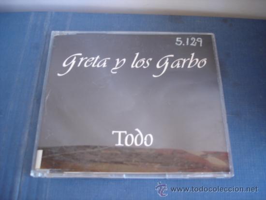 CDs de m&uacute;sica: GRETA Y LOS GARBO   TODO  PROMO CD-SINGLE - Foto 1