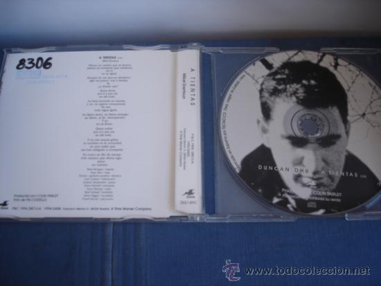 CDs de m&uacute;sica: DUNCAN DHU   A TIENTAS  PROMO  CD-SINGLE - Foto 2
