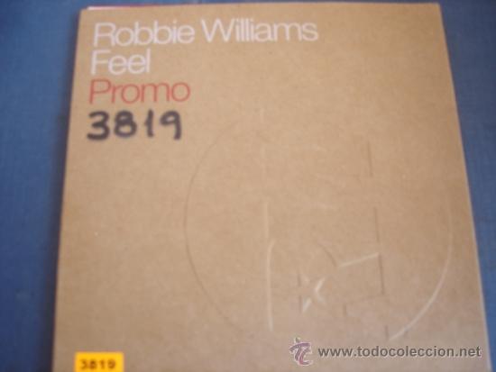 CDs de m&uacute;sica: ROBBIE WILLIAMS  FEEL  CD, Single, Promo - Foto 1