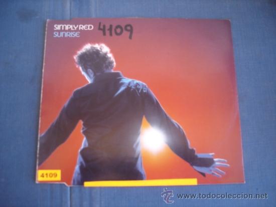 CDs de m&uacute;sica: SIMPLY RED  SUNRISE CD, Single, Promo - Foto 1