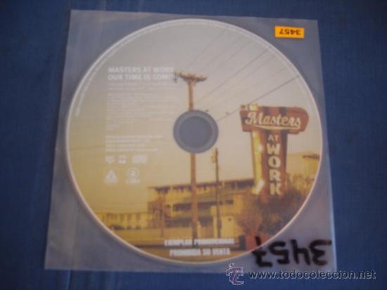 CDs de m&uacute;sica: MASTERS AT WORK  OUR TIME IS COMING    PROMO CD SINGLE - Foto 1