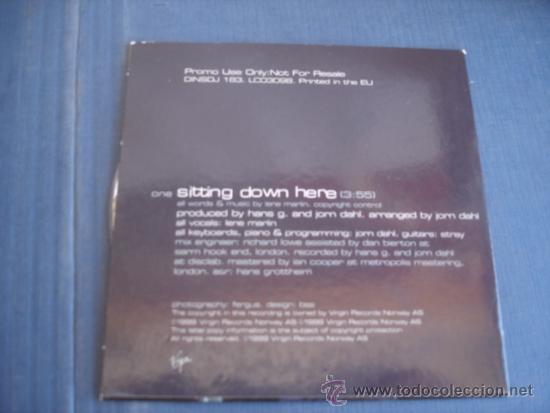 CDs de m&uacute;sica: LENE MARLIN  SITTING DOWN HERE  CD, Single, Promo - Foto 2