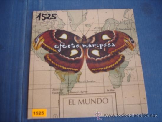 CDs de m&uacute;sica: EFECTO MARIPOSA  EL MUNDO  PROMO CD SINGLE - Foto 1