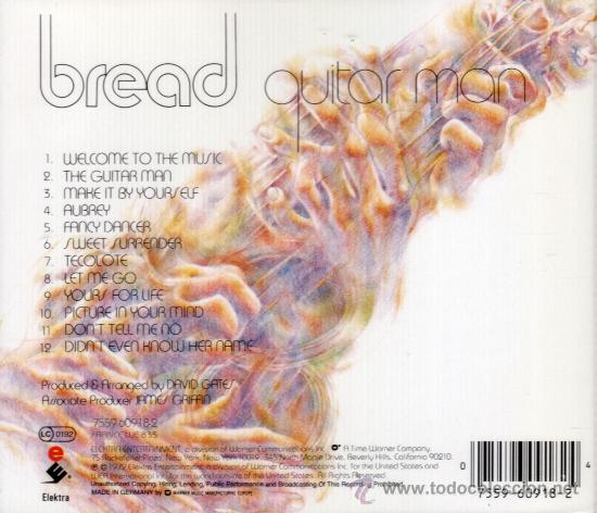 CDs de m&uacute;sica: BREAD - QUITAR MAN - compact disc.mirar portes antes de comprar - Foto 2