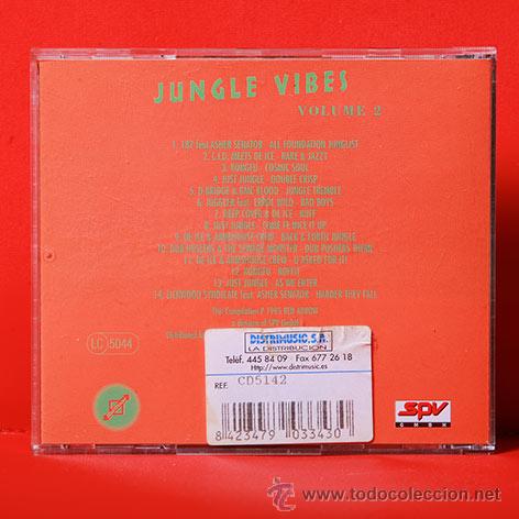 CDs de m&uacute;sica: JUNGLE VIBES VOLUME 2 CD - Foto 2