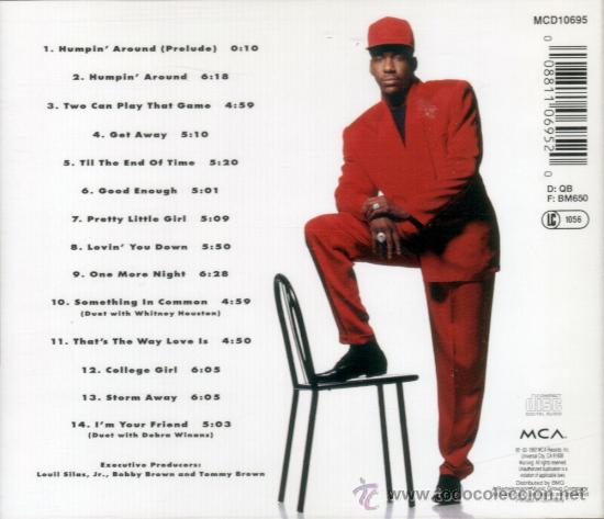 CDs de m&uacute;sica: BOBBY BROWN - BOBBY - compact disc.mirar portes antes de comprar - Foto 2