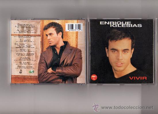 CDs de m&uacute;sica: Enrique Iglesias. &rdquo;Vivir&rdquo; - Foto 1