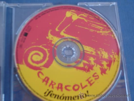 CDs de m&uacute;sica: CARACOLES   FENOMENO  CD-SINGLE - Foto 1