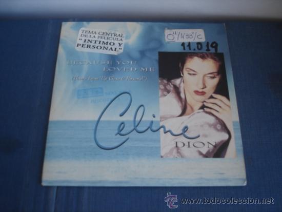 CDs de m&uacute;sica: CELINE DION  BECAUSE YOU LOVED ME +1  CD SINGLE - Foto 1