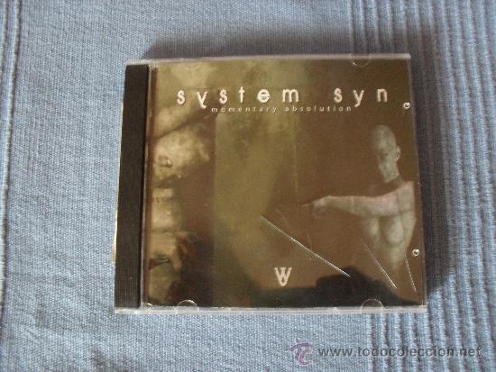 CDs de M&uacute;sica: SYSTEM SYM - MOMENTARY ABSOLUTION cd single promocional 2004 electro industrial electropop