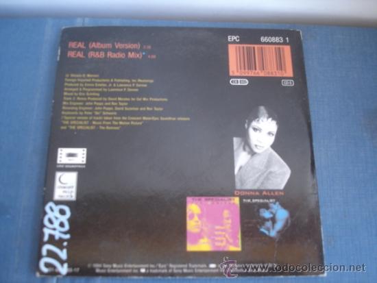 CDs de m&uacute;sica: DONNA ALLEN REAL+1  CD  SINGLE - Foto 2