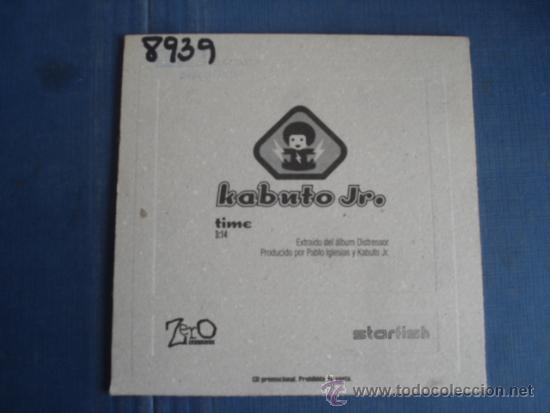 CDs de m&uacute;sica: KABUTO JR.   TIME  PROMO CD-SINGLE - Foto 2