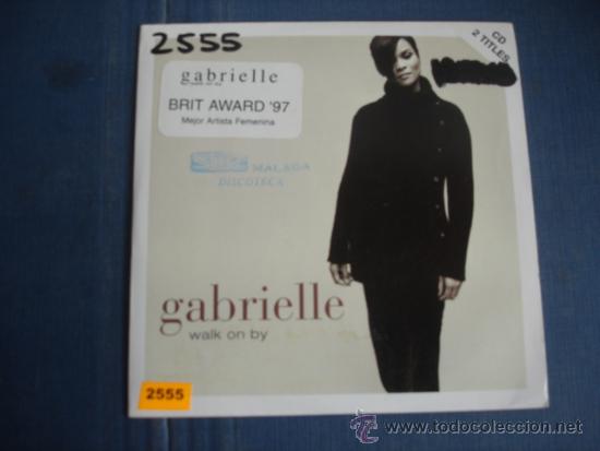 CDs de m&uacute;sica: GABRIELLE   WALK ON BY  CD-SINGLE 1+1 - Foto 1