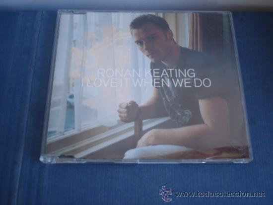 CDs de m&uacute;sica: RONAN KEATING  I LOVE IT WHEN WE DO PROMO CD SINGLE - Foto 1