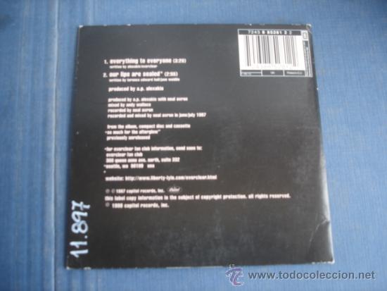 CDs de m&uacute;sica: EVERCLEAR EVERYTHING TO EVERYONE+1 CD SINGLE - Foto 2