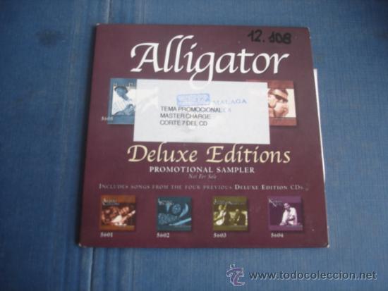 CDs de m&uacute;sica: ALLIGATOR   DELUXE EDITIONS  PROMO CD-SAMPLER - Foto 1