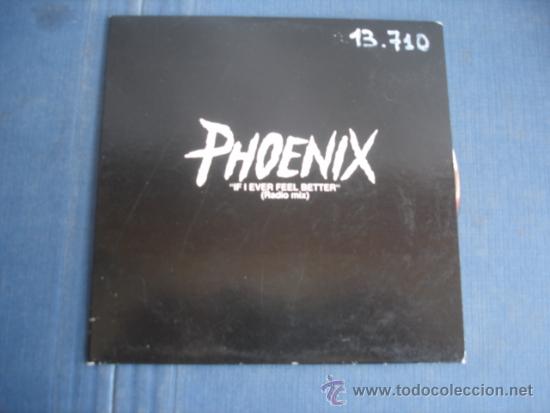 CDs de m&uacute;sica: PHOENIX   IF I EVER FEEL BETTER  PROMO CD-SINGLE - Foto 1