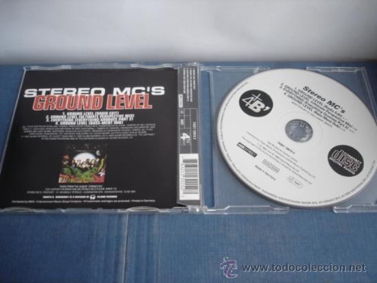 CDs de m&uacute;sica: STEREO MC&acute;S Ground Level CD, Maxi-Single - Foto 2