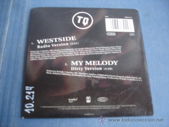 CDs de m&uacute;sica: TQ   WESTSIDE  CD-SINGLE 1+1 - Foto 2