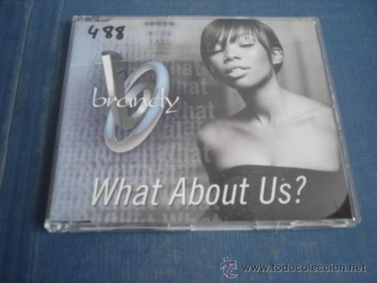 CDs de m&uacute;sica: BRANDY  WHAT ABOUT US? CD, Maxi-Single  6 TRACKS - Foto 1