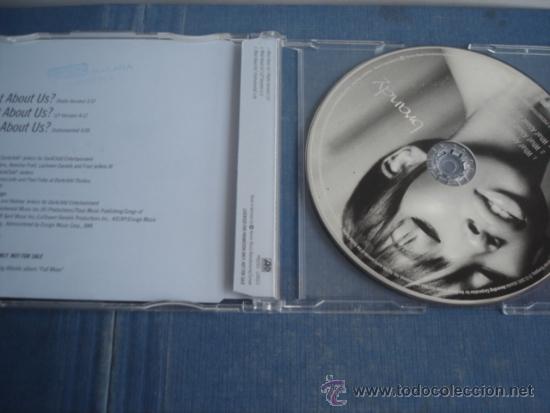 CDs de m&uacute;sica: BRANDY  WHAT ABOUT US? PROMO CD, Maxi-Single  3 TRACKS - Foto 2