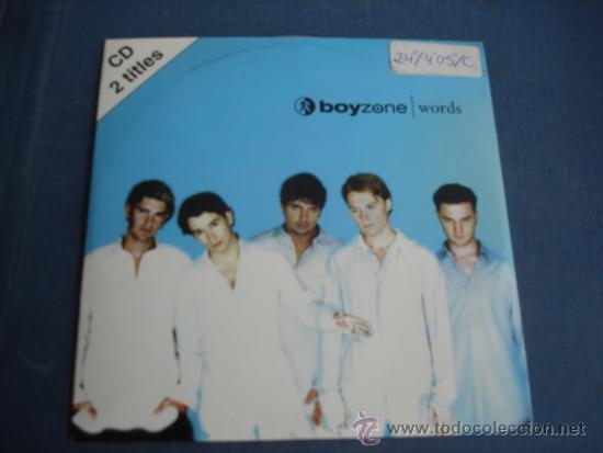 CDs de m&uacute;sica: BOYZONE   WORDS  CD-SINGLE 1+1 - Foto 1
