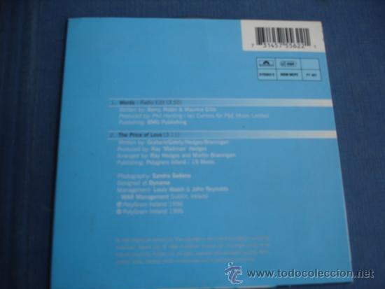 CDs de m&uacute;sica: BOYZONE   WORDS  CD-SINGLE 1+1 - Foto 2