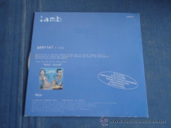 CDs de m&uacute;sica: LAMB  GABRIEL  CD, Single, Promo - Foto 2
