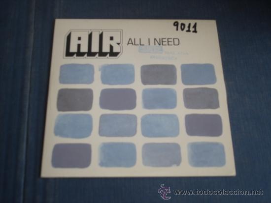 CDs de m&uacute;sica: AIR ALL I NEED CD, Single, Promo - Foto 1