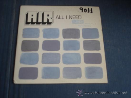 CDs de m&uacute;sica: AIR ALL I NEED CD, Single, Promo - Foto 1