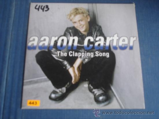CDs de m&uacute;sica: AARON CARTER  THE CLAPPING SONG PROMO CD SINGLE - Foto 1