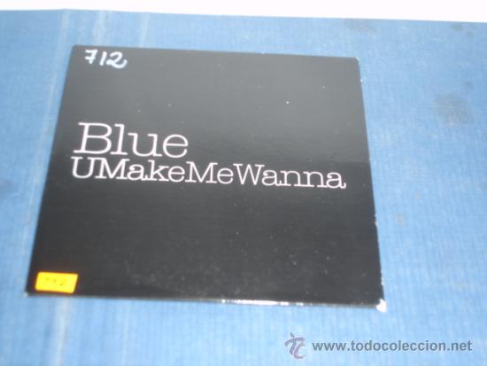 CDs de m&uacute;sica: BLUE   U MAKE ME WANNA  PROMO CD-SINGLE - Foto 1
