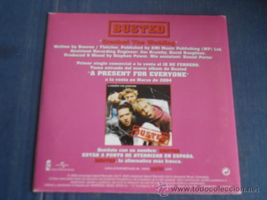 CDs de m&uacute;sica: BUSTED   CRASHED THE WEDDING  CD-SINGLE - Foto 2