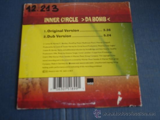 CDs de m&uacute;sica: INNER CIRCLE   DA BOMB  CD-SINGLE 1+1 - Foto 2