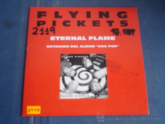 CDs de m&uacute;sica: FLYING PICKETS   ETERNAL FLAME  PROMO CD-SINGLE - Foto 1