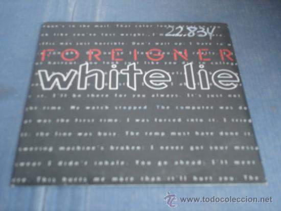 CDs de m&uacute;sica: FOREIGNER   WHITE LIE  CD-SINGLE 1+1 - Foto 1