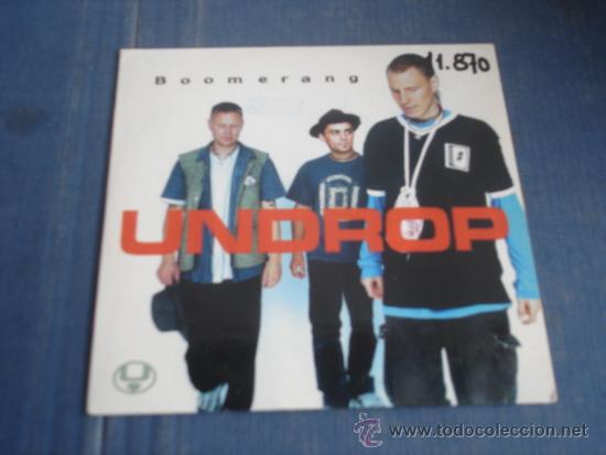 CDs de m&uacute;sica: UND-ROP   BOOMERANG  PROMO CD-SINGLE - Foto 1