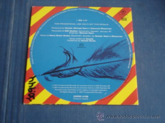 CDs de m&uacute;sica: GESSLE   KIX  promo cd-single - Foto 2
