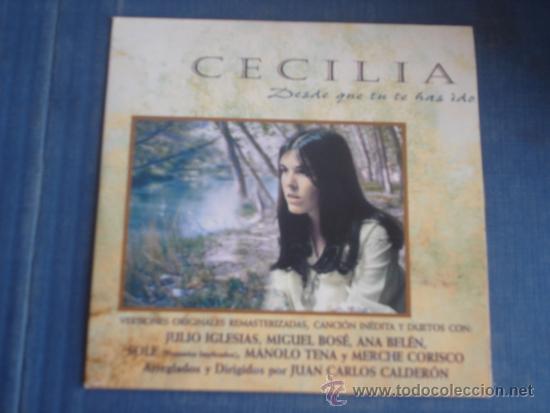CDs de m&uacute;sica: CECILIA   DESDE QUE TU TE HAS IDO  CD-SINGLE - Foto 1