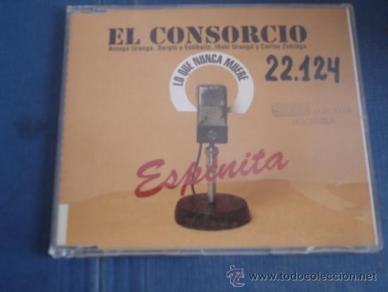 CDs de m&uacute;sica: EL CONSORCIO   ESPINITA  PROMO CD-SINGLE - Foto 1