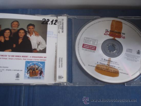 CDs de m&uacute;sica: EL CONSORCIO   ESPINITA  PROMO CD-SINGLE - Foto 2