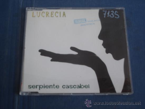 CDs de m&uacute;sica: LUCRECIA   SERPIENTE CASCABEL  PROMO CD-SINGLE - Foto 1