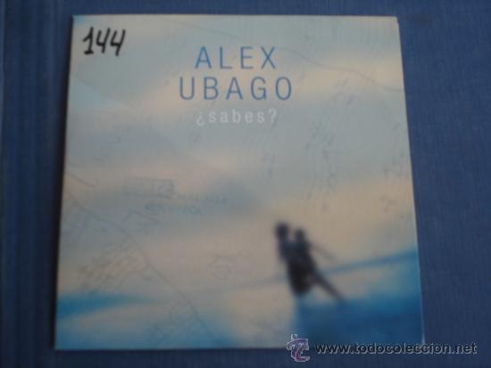 CDs de m&uacute;sica: ALEX UBAGO &iquest;SABES? PROMO CD-SINGLE - Foto 1
