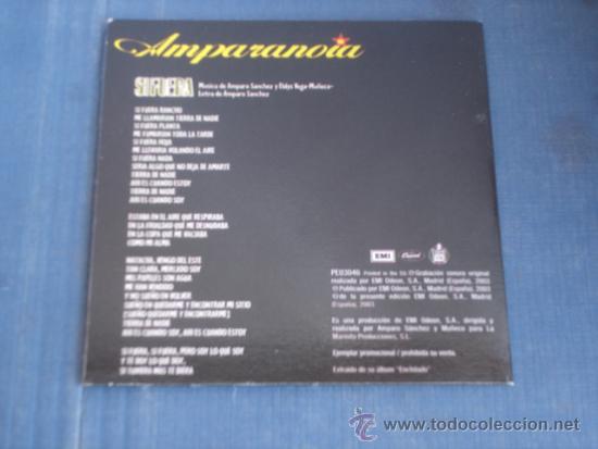 CDs de m&uacute;sica: AMPARANOIA   SI FUERA  PROMO CD-SINGLE - Foto 2