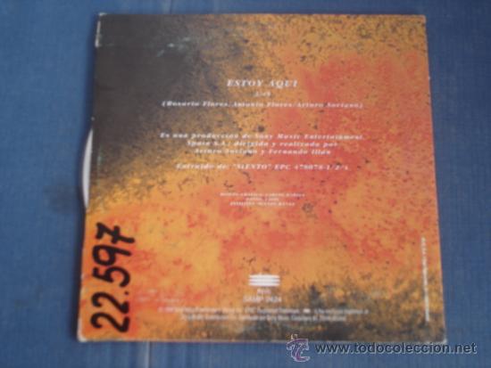CDs de m&uacute;sica: ROSARIO   ESTOY AQUI  CD-SINGLE - Foto 2