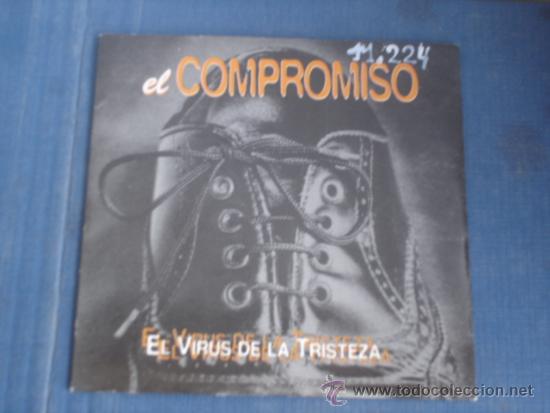 CDs de m&uacute;sica: EL COMPROMISO   EL VIRUS DE LA TRISTEZA  PROMO CD-SINGLE 1+2 - Foto 1