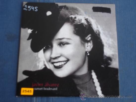 CDs de m&uacute;sica: JAVIER ALVAREZ  SUNSET BOULEVARD   PROMO CD SINGLE - Foto 1