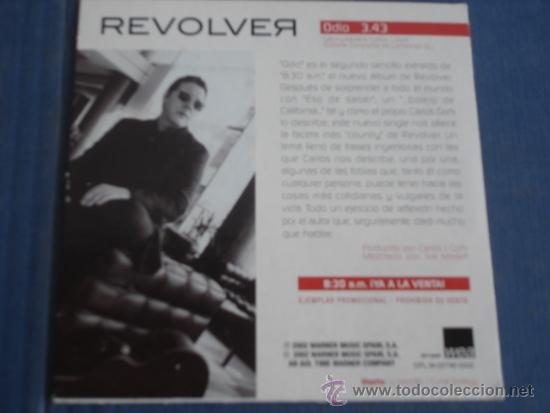 CDs de m&uacute;sica: REVOLVER  ODIO PROMO CD SINGLE - Foto 2