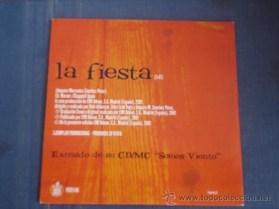 CDs de m&uacute;sica: AMPARANOIA   LA FIESTA  PROMO CD-SINGLE - Foto 2