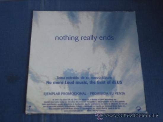 CDs de m&uacute;sica: DEUS NOTHING REALLY ENDS  PROMO CD SINGLE - Foto 2